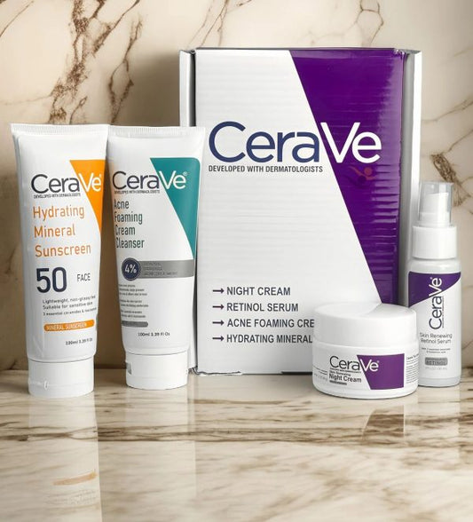 Cerave Whitening Facial Kit / 4 in 1 Pack