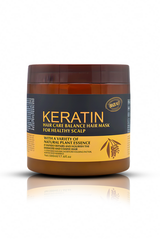 Brazil Nut Keratin Hair Care Balance, Keratin Hair Mask & Hair Treatment 500 ml