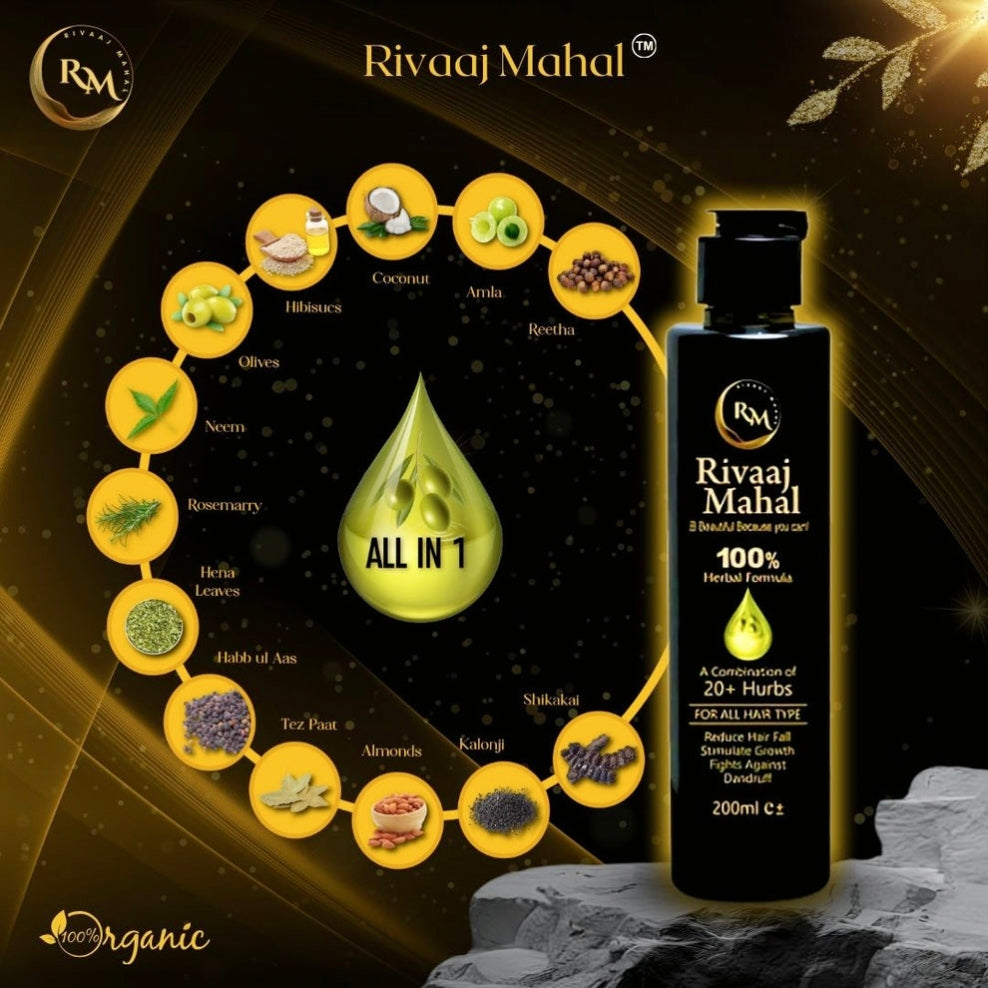 Rivaaj Mahal Hair Oil
