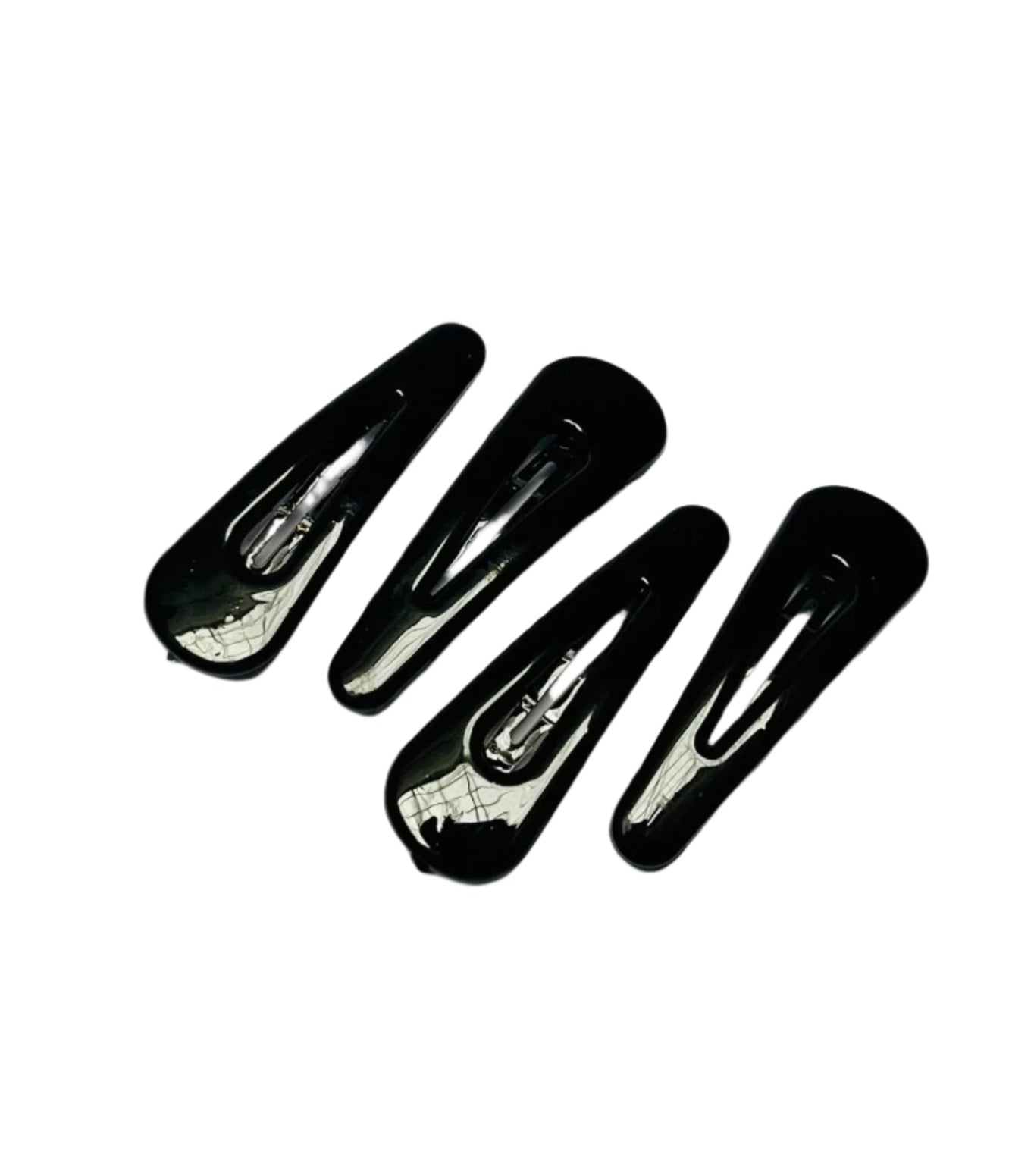 4 Pcs Stylish Black Hair Pins