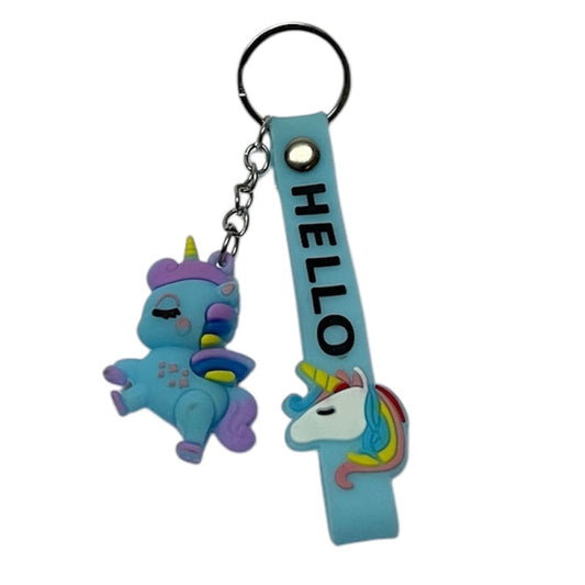 Cute Rainbow Unicorn Keychain