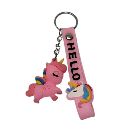 Cute Rainbow Unicorn Keychain