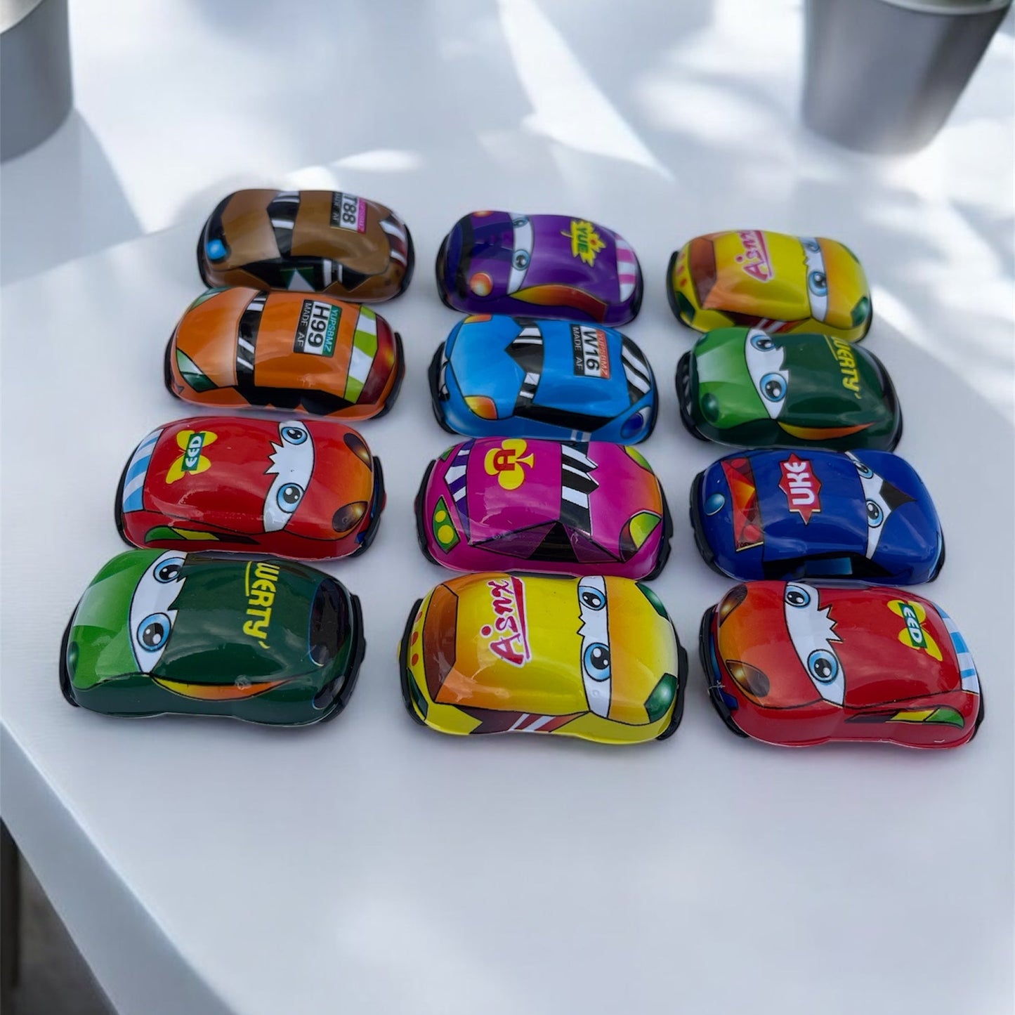 Pull Back Mini Car Toy for kids 12 pc pack